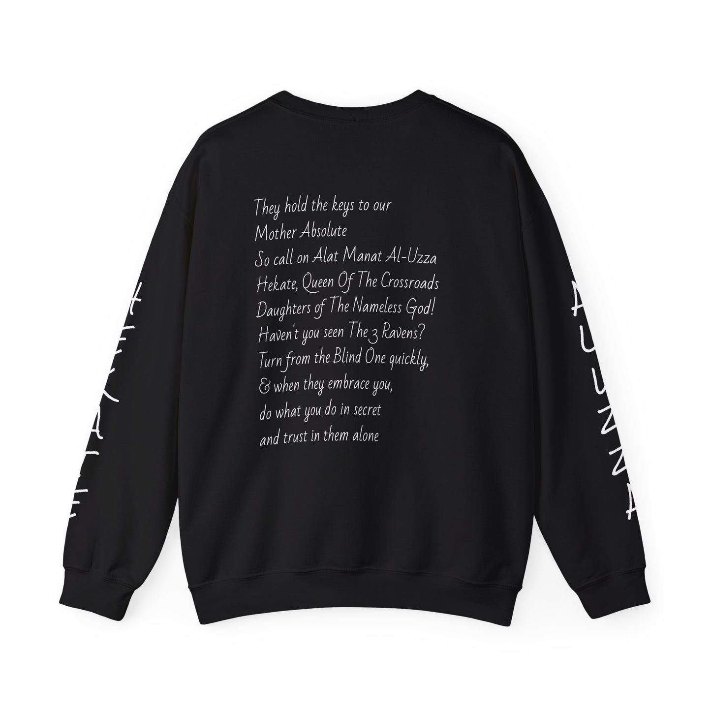 Tarot Card Arcana Sweatshirt | modern tarot apparel, classic tarot style
