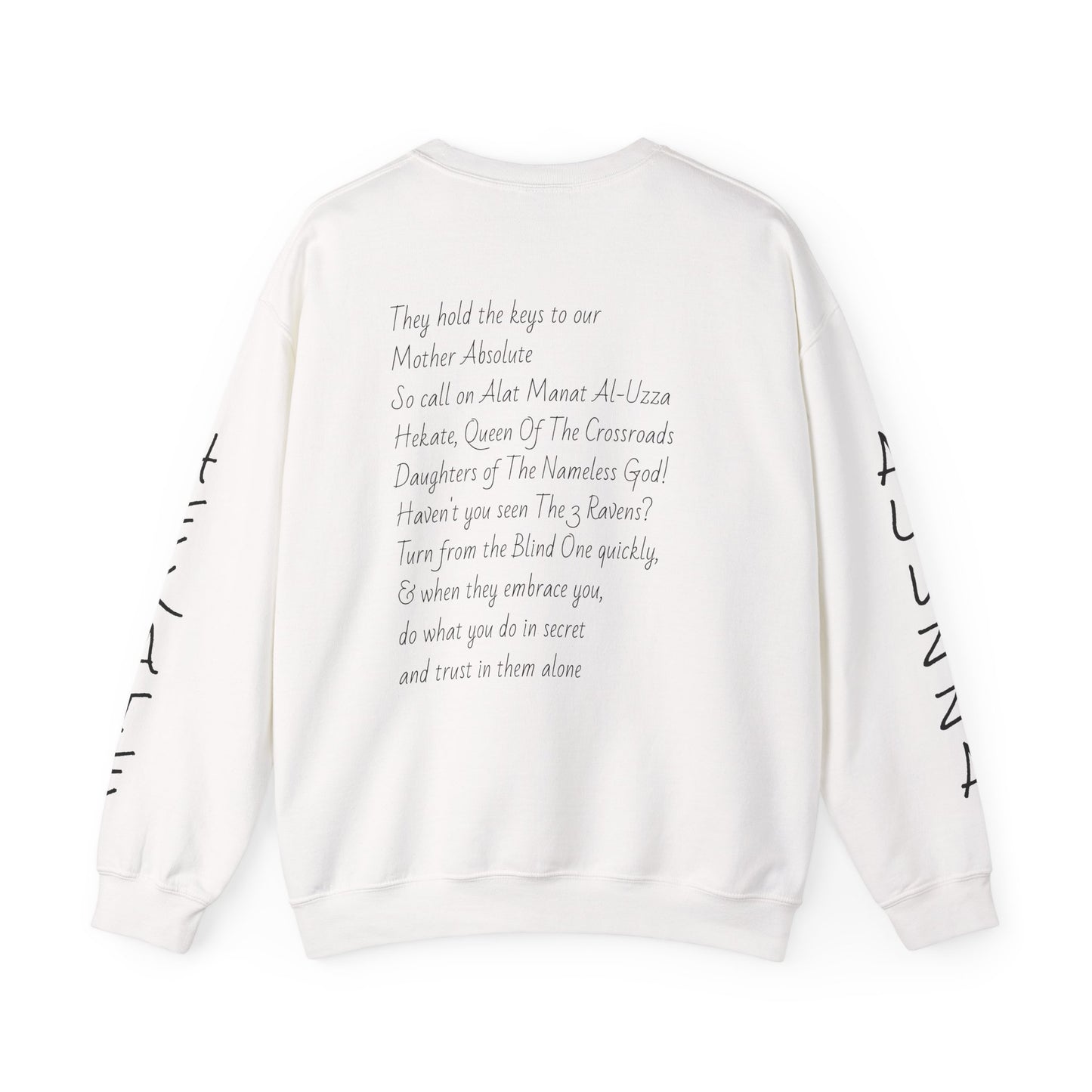 Tarot Card Arcana Sweatshirt | modern tarot apparel, classic tarot style