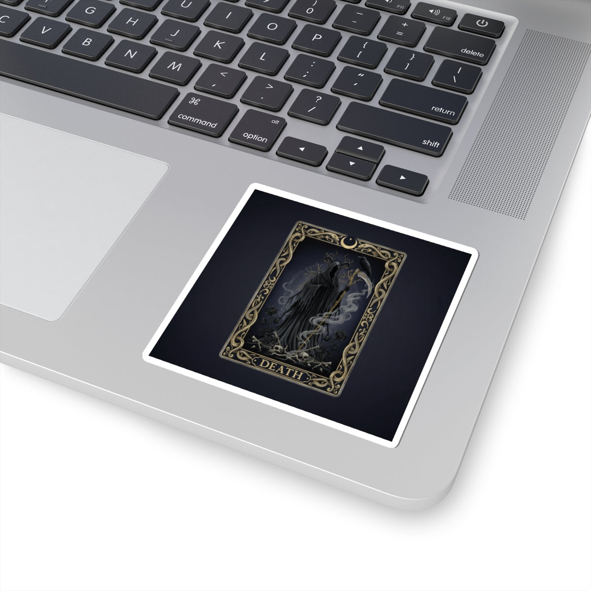 Death Tarot Card Sticker | classic tarot style, arcana collectible