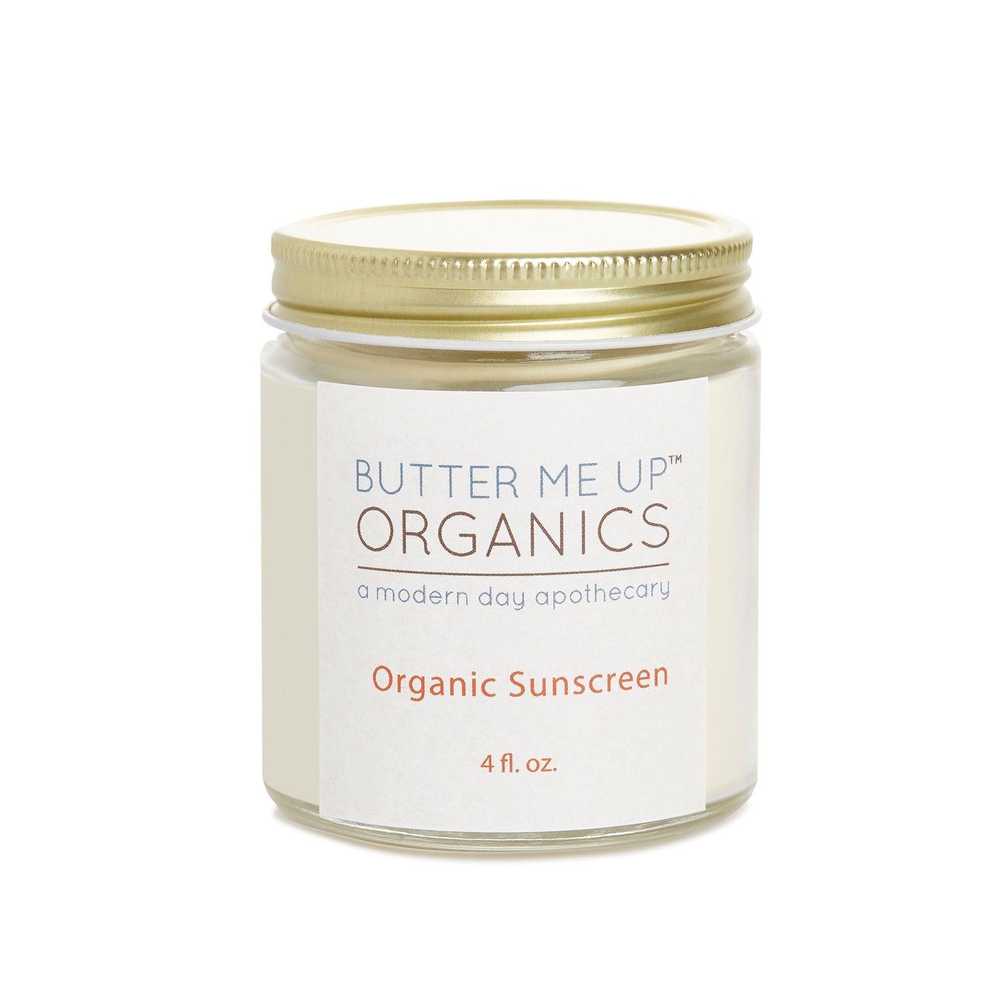 Natural Organic Sunscreen SPF 45 | Zinc Oxide Mineral Sun Cream