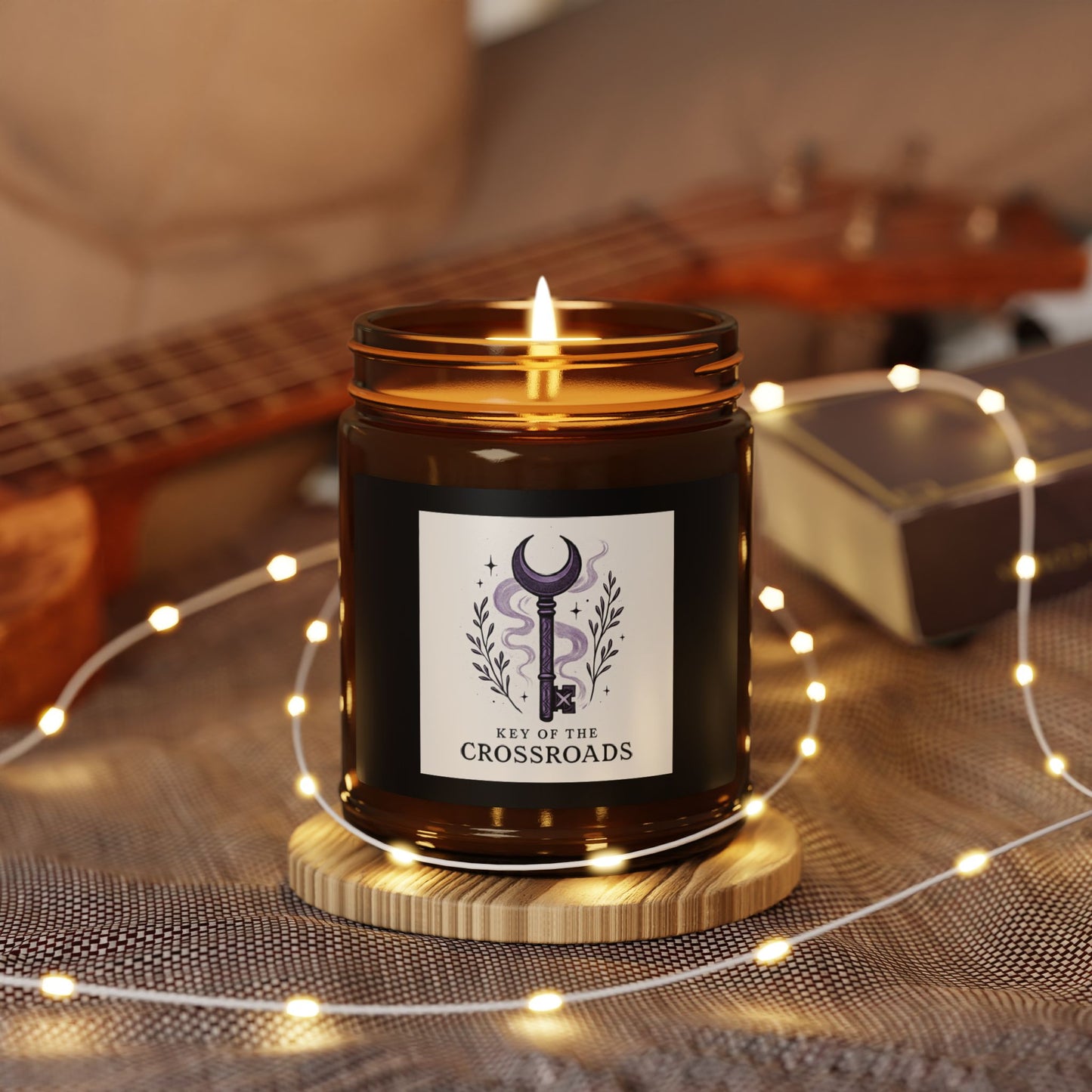 Key Of The Crossroads, White Sage Lavender Scent, Spiritual Home Decor, Ritual Altar Decor