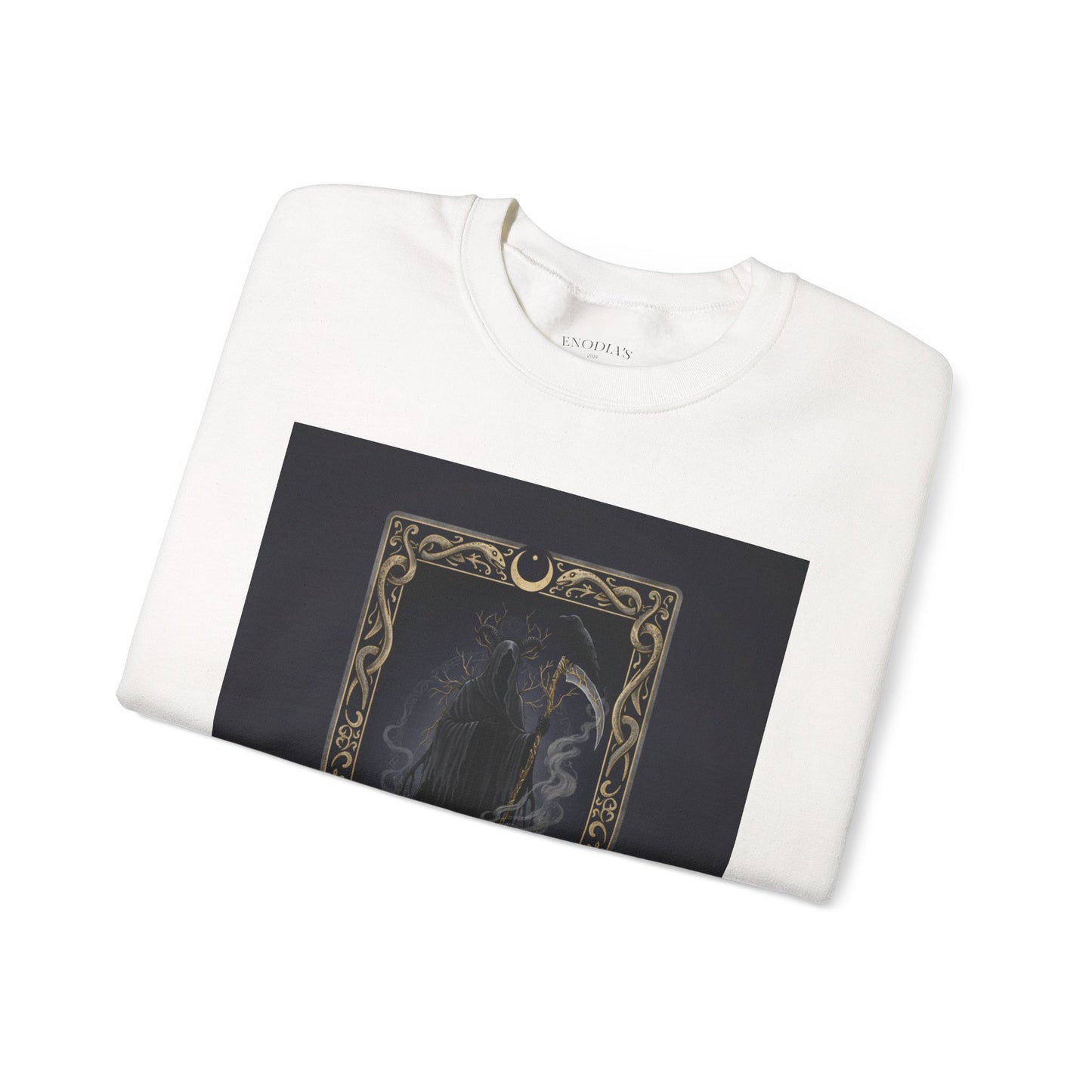 Tarot Card Arcana Sweatshirt | modern tarot apparel, classic tarot style