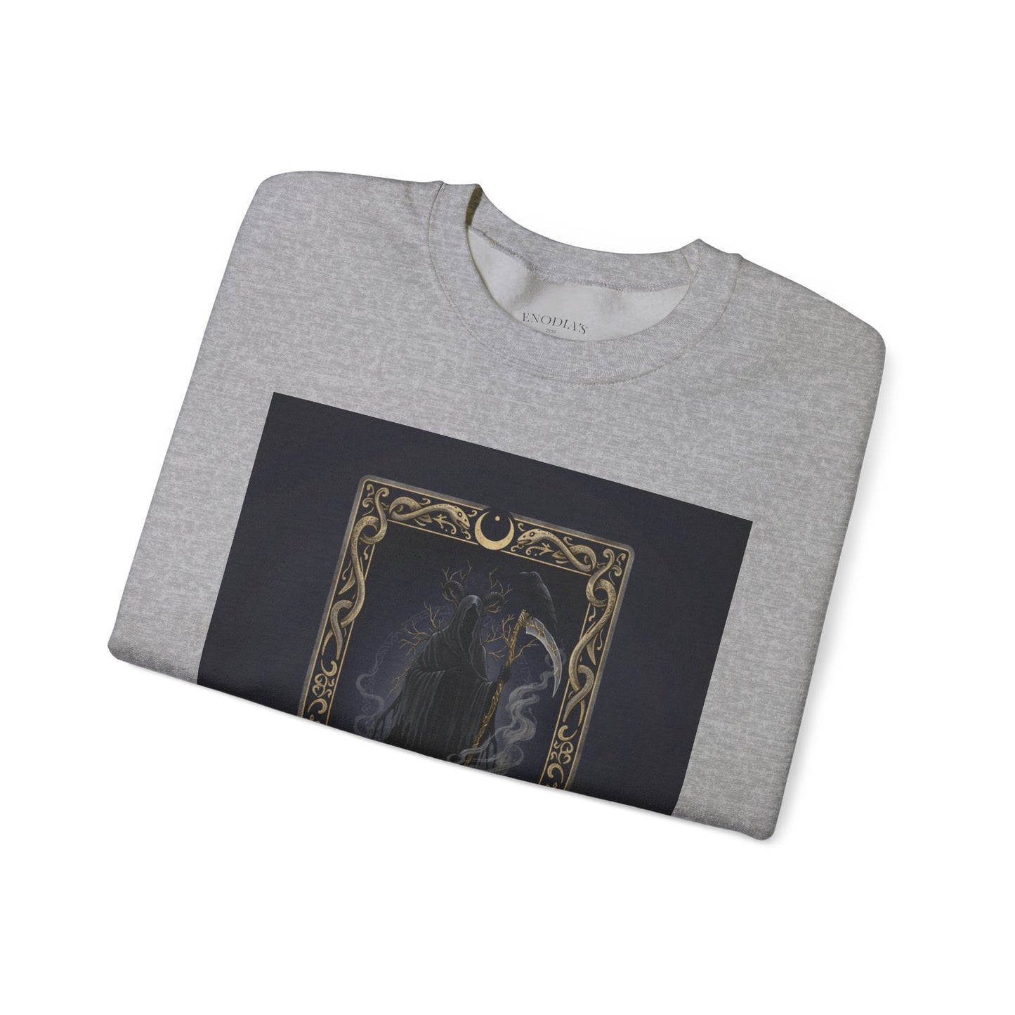 Tarot Card Arcana Sweatshirt | modern tarot apparel, classic tarot style