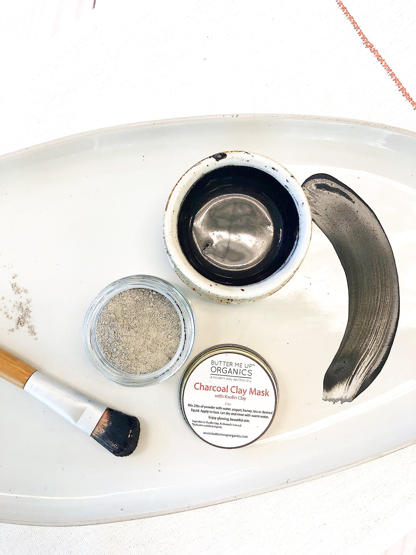 Organic Activated Charcoal Face Mask | Deep Pore Cleansing Mask