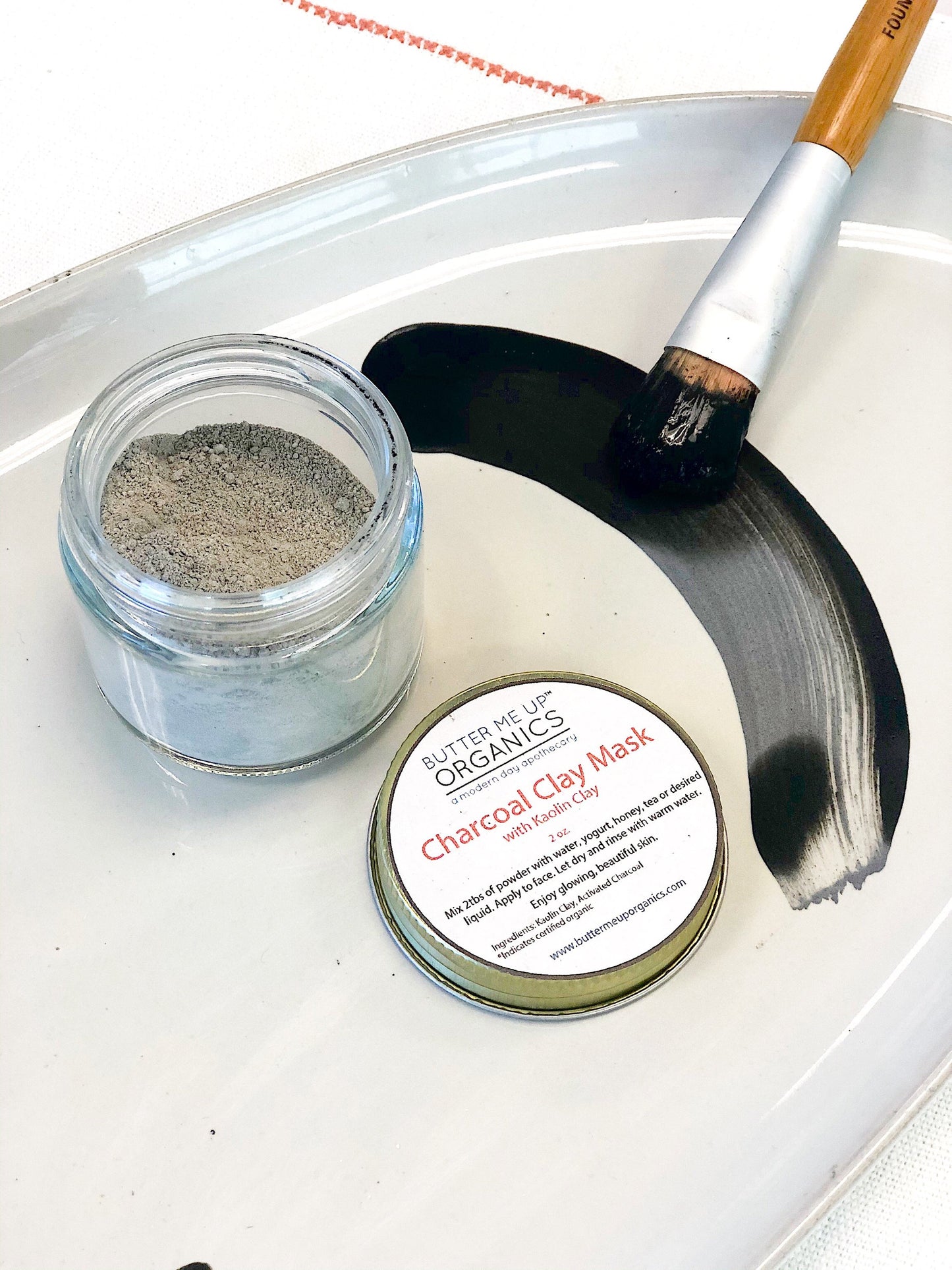 Organic Activated Charcoal Face Mask | Deep Pore Cleansing Mask
