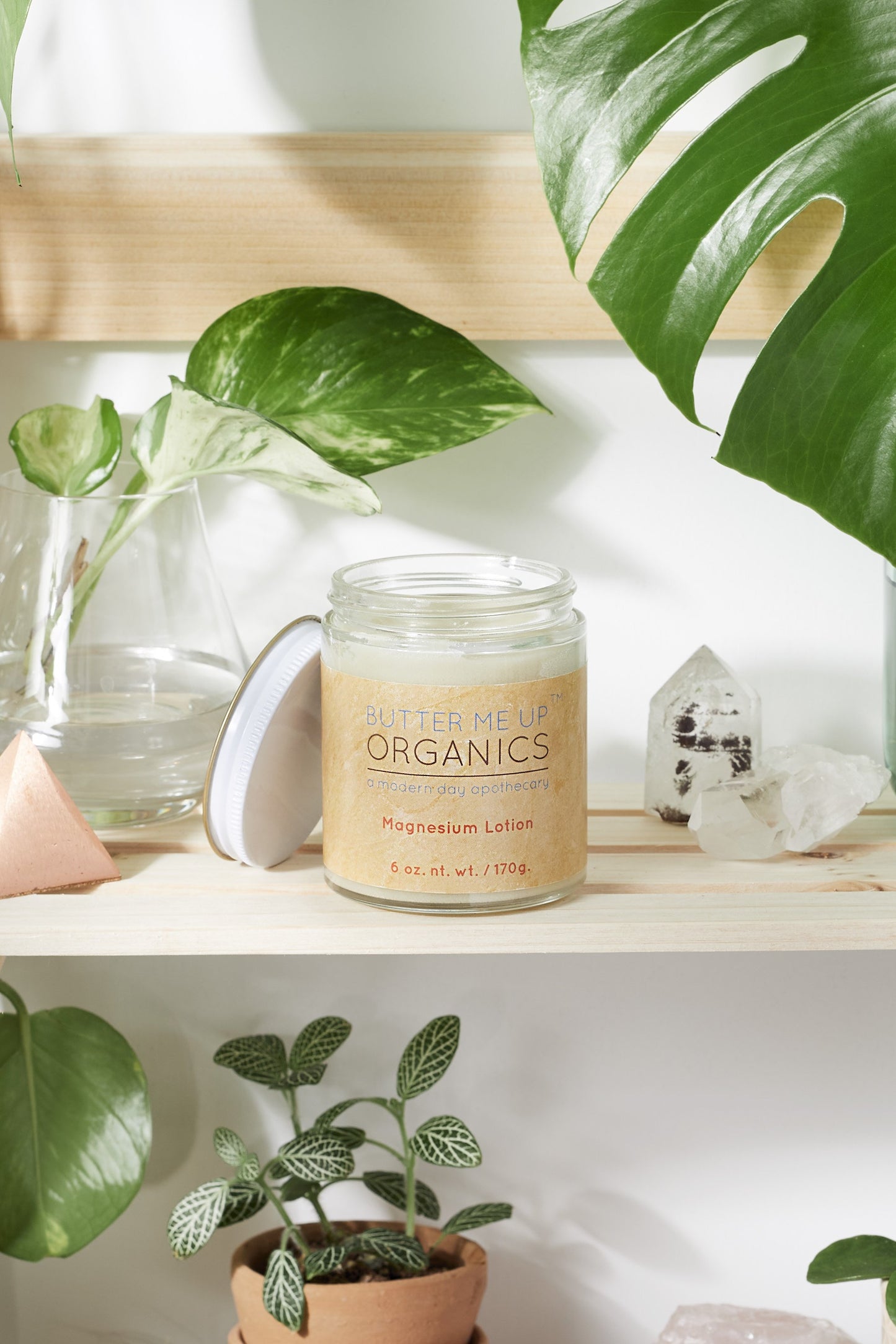 Organic Magnesium Lotion | Magnesium Body Cream for Relaxation & Skin Hydration