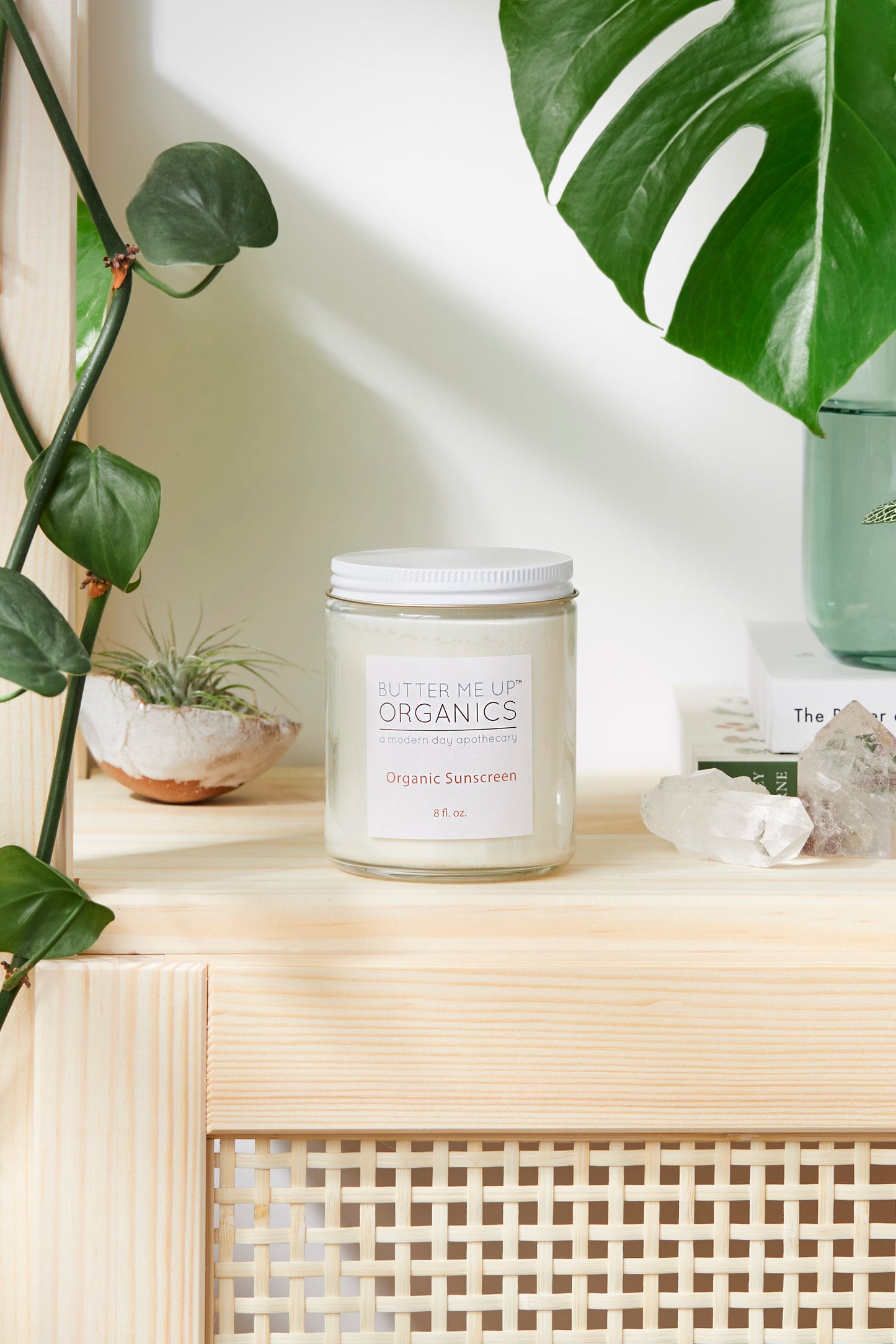Natural Organic Sunscreen SPF 45 | Zinc Oxide Mineral Sun Cream