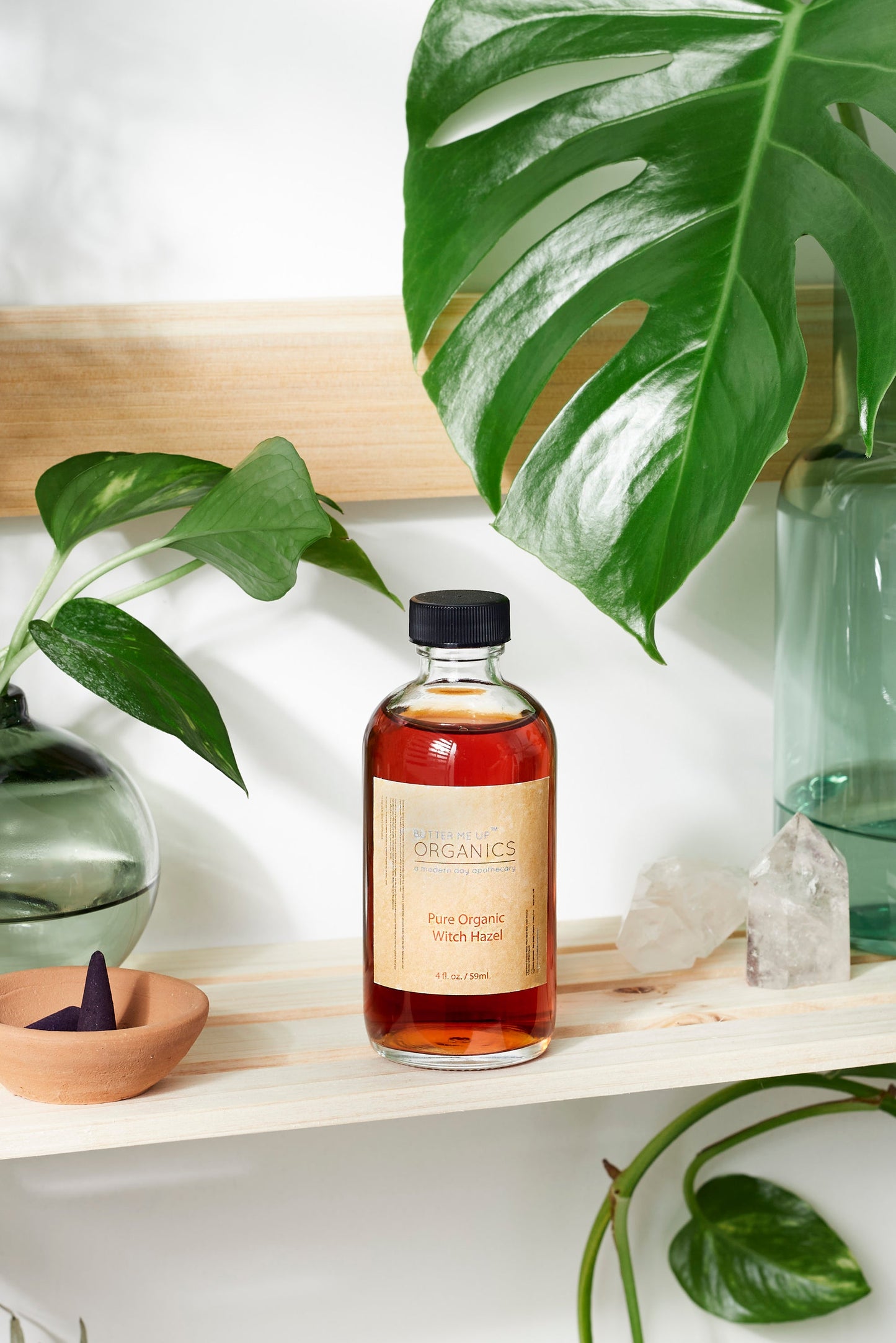 Organic Witch Hazel Facial Toner | Natural Pore Refining & Acne-Prone Skin Toner