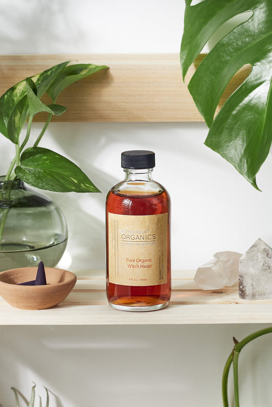 Organic Witch Hazel Facial Toner | Natural Pore Refining & Acne-Prone Skin Toner