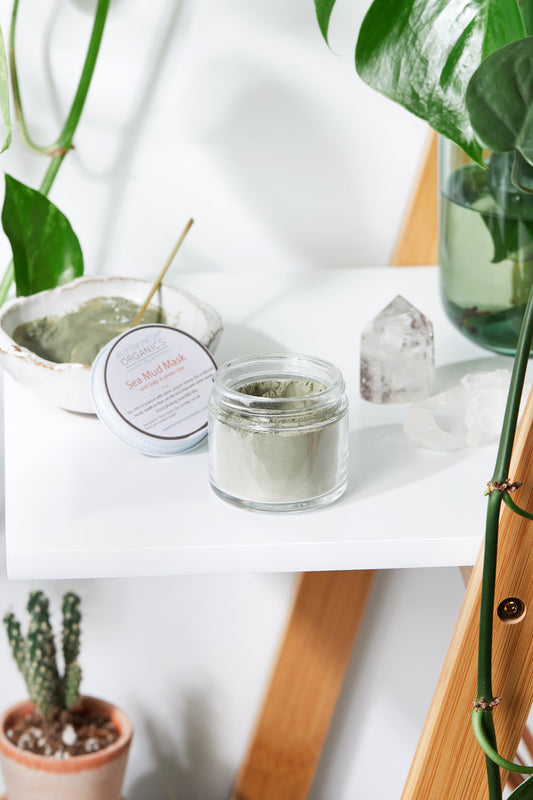 Sea Mud Face Mask | French Green Clay Detox Mask with Sea Kelp & Sea Salt