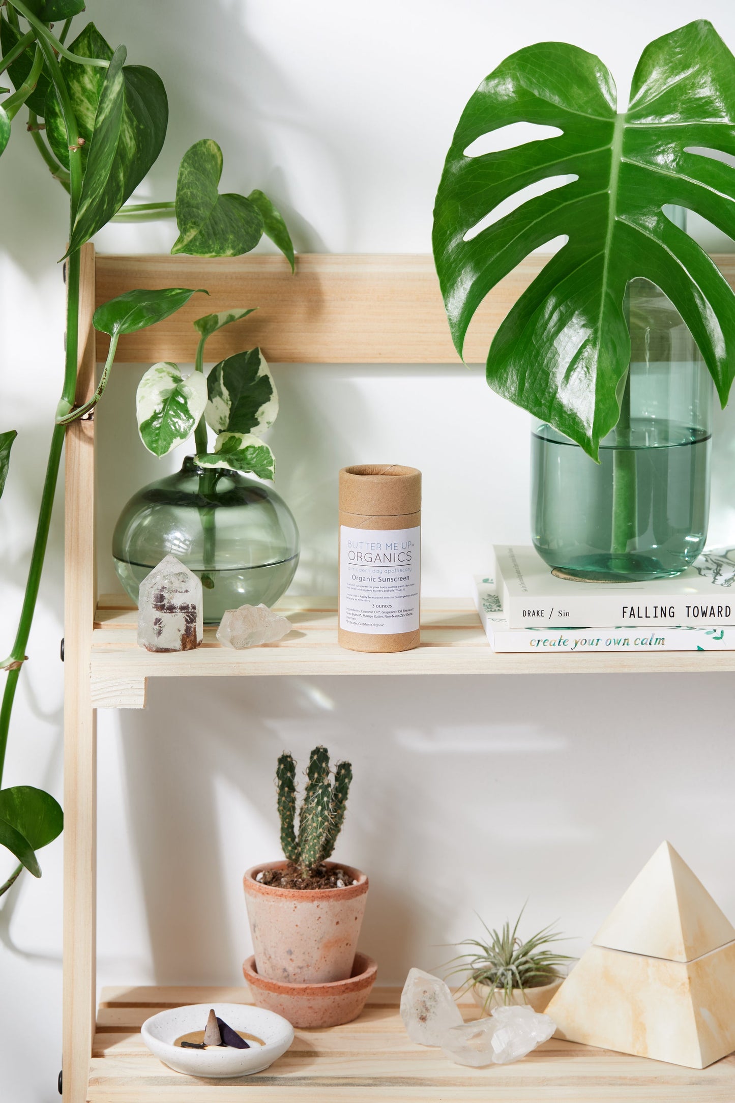 Natural Organic Sunscreen SPF 45 | Zinc Oxide Mineral Sun Cream