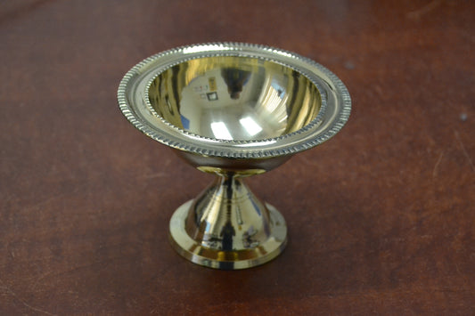 Handmade Brass Incense Burner | Minimal Holder (6”)