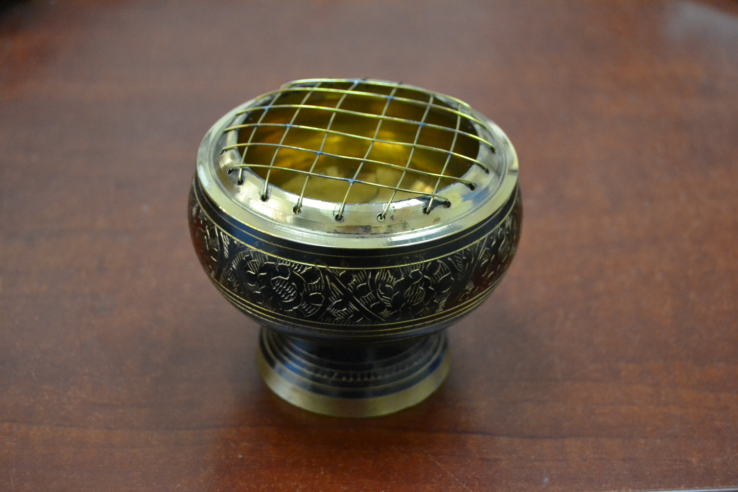 Handmade Brass Incense Burner | Charcoal Lamp (Minimal Holder)