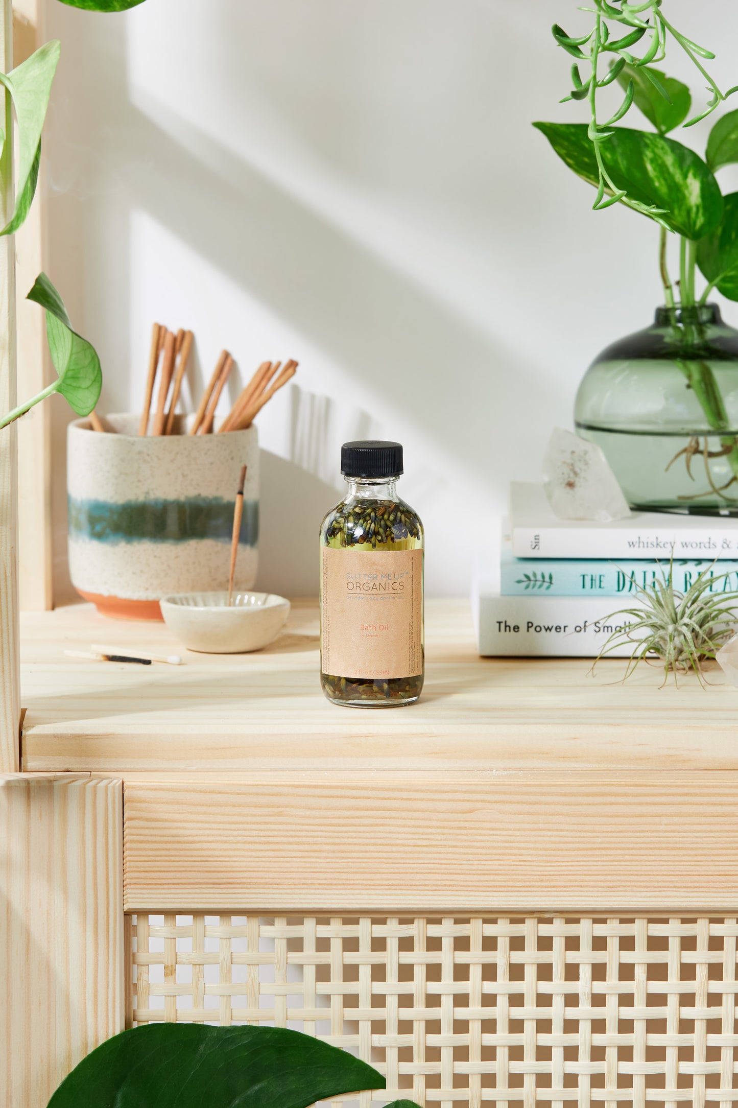 Lavender Healing Bath Oil | Organic Relaxing Bath & Body Oil
