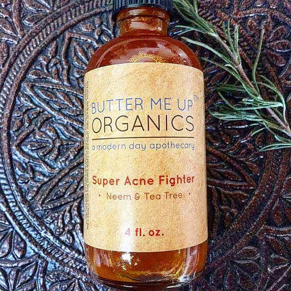 Super Acne Fighter | Organic Acne Treatment Serum for Blemishes & Scar Care