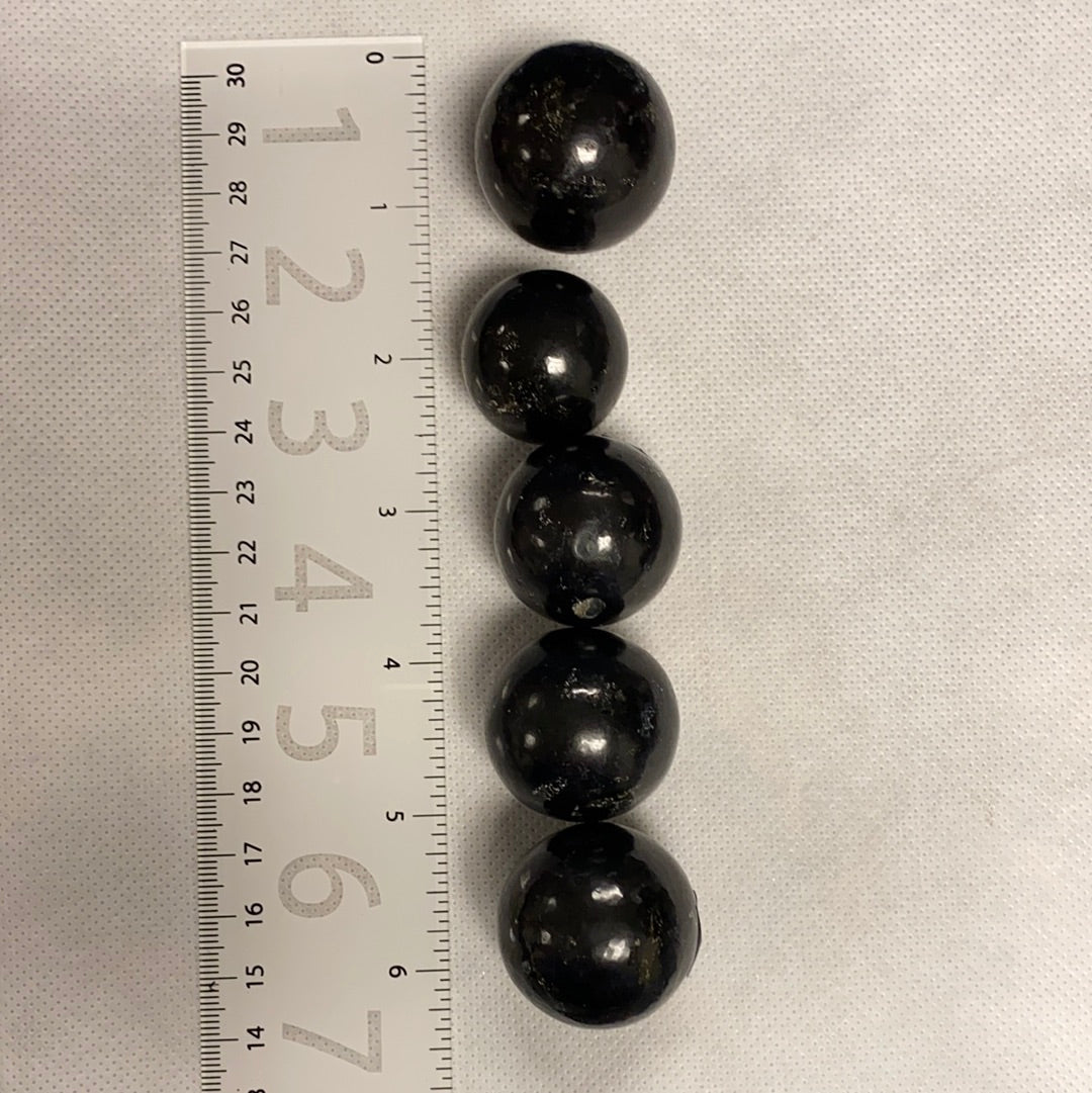 Black Onyx Sphere | Natural Polished Stone Crystal Orb