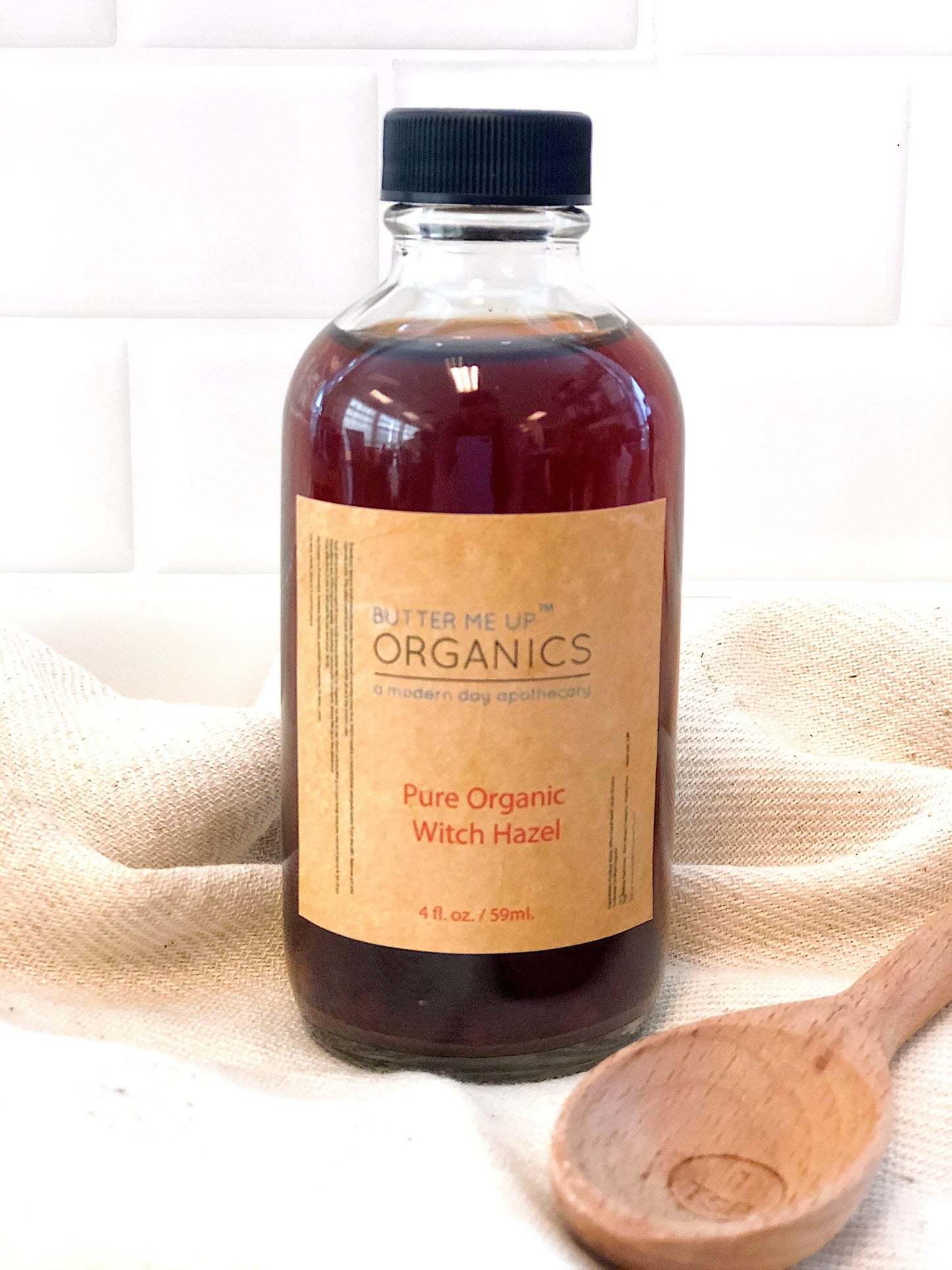 Organic Witch Hazel Facial Toner | Natural Pore Refining & Acne-Prone Skin Toner