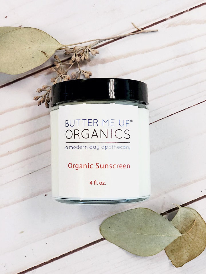 Natural Organic Sunscreen SPF 45 | Zinc Oxide Mineral Sun Cream