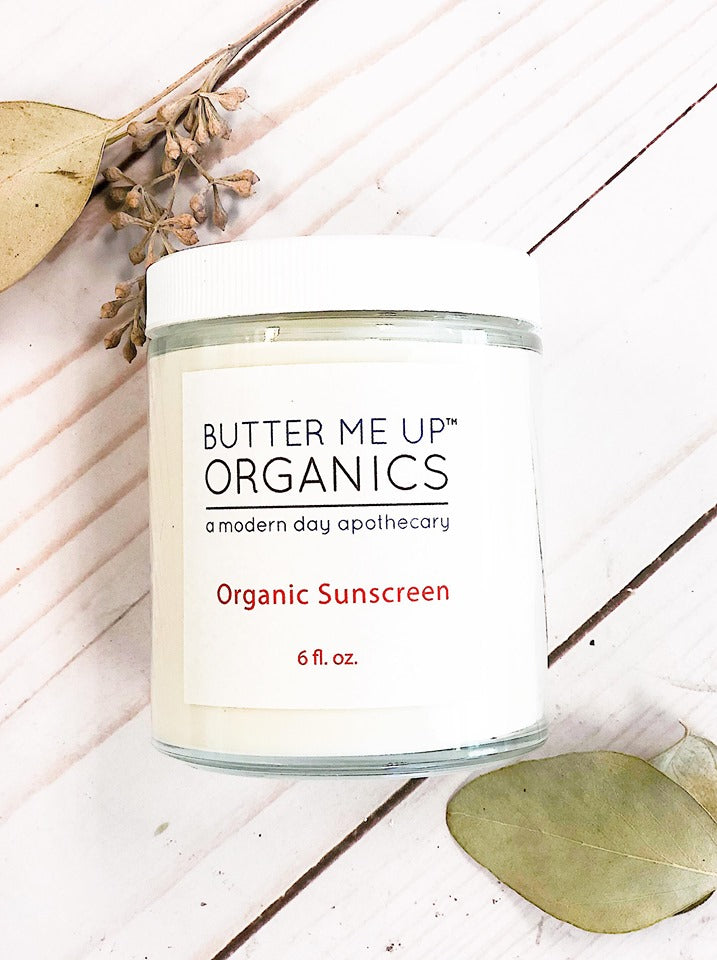 Natural Organic Sunscreen SPF 45 | Zinc Oxide Mineral Sun Cream