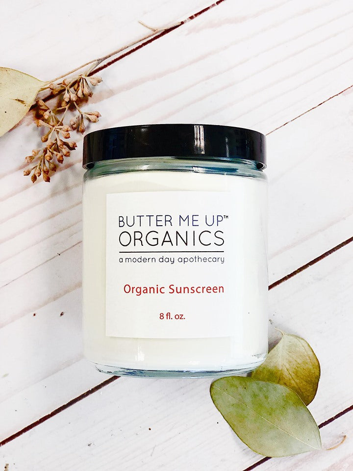 Natural Organic Sunscreen SPF 45 | Zinc Oxide Mineral Sun Cream